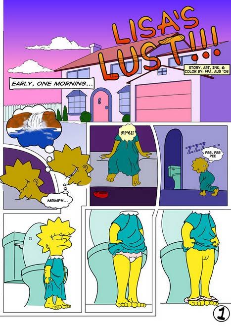 Lisa simpson nackt Simpsons Porn