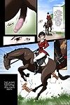 cheval bite transexuelle Hentai