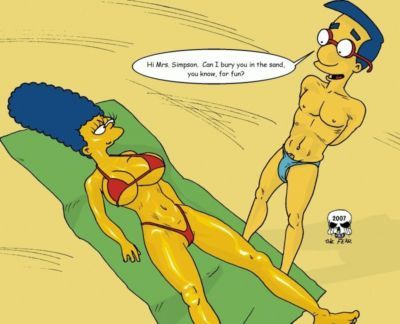 [the fear] समुद्र तट मज़ा (the simpsons)