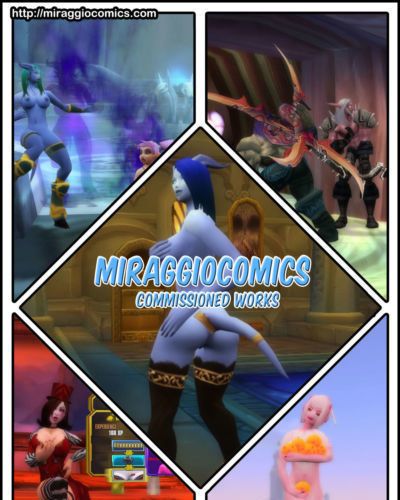 [warcraft nostalgia] miraggiocomics komisja 3d sztuka manipulacja