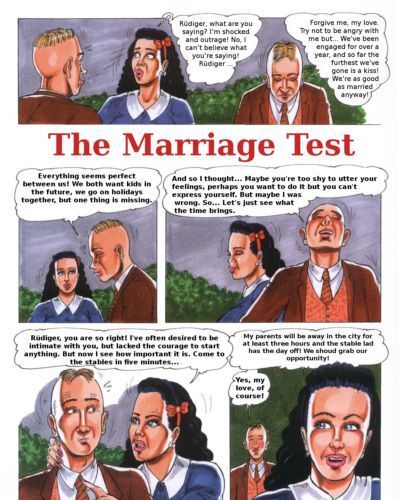 [kurt marasotti] В Брак Тест от сексотический Комикс #11 {eng}