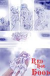 [twisted Terra e zenox peludos man] vermelho quente capa (red equitação hood) [in progress]