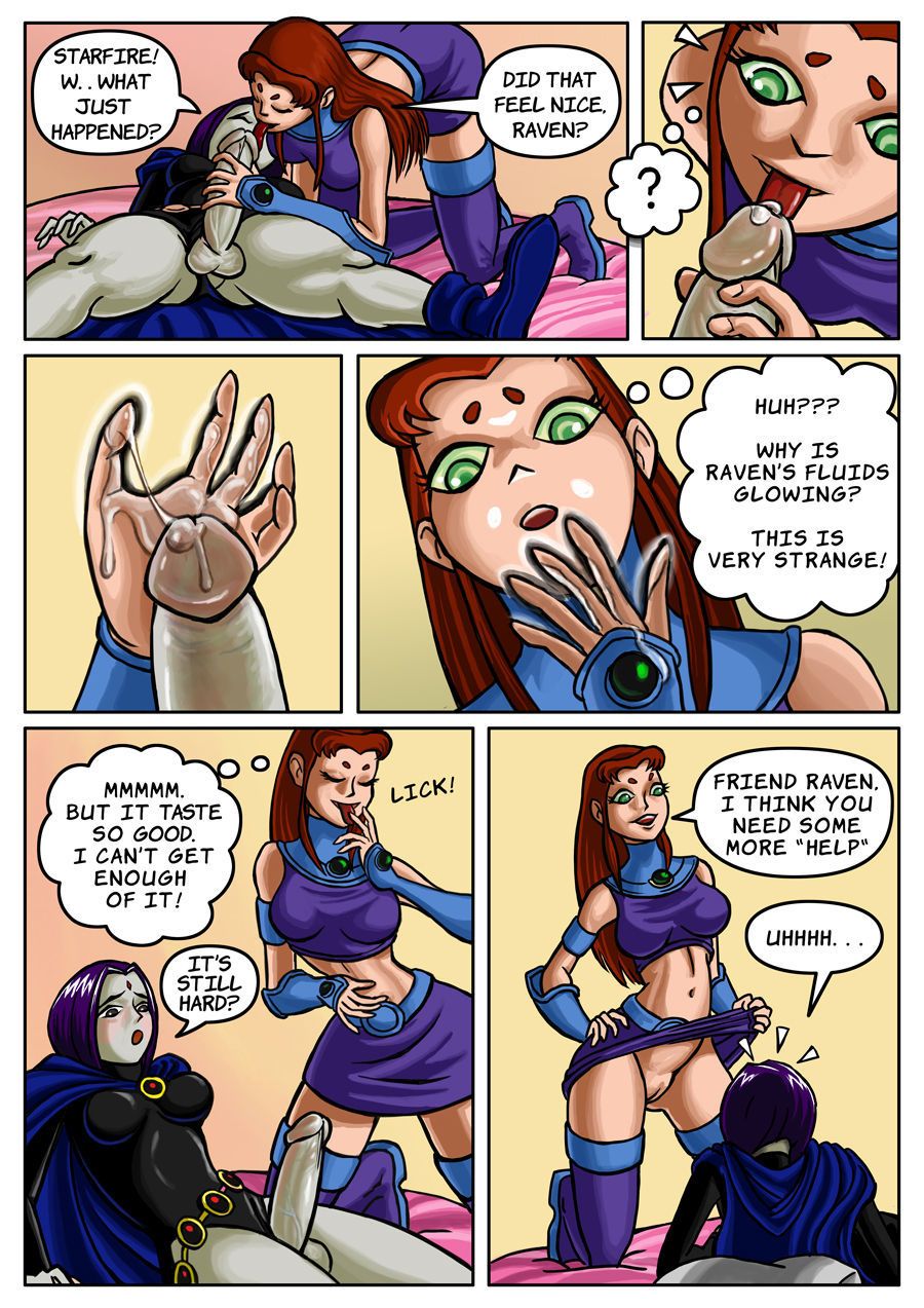 Raven And Starfire Porn Comics