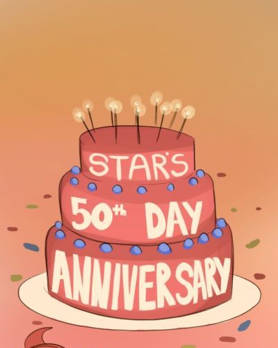 star’s 50th ngày kỷ niệm