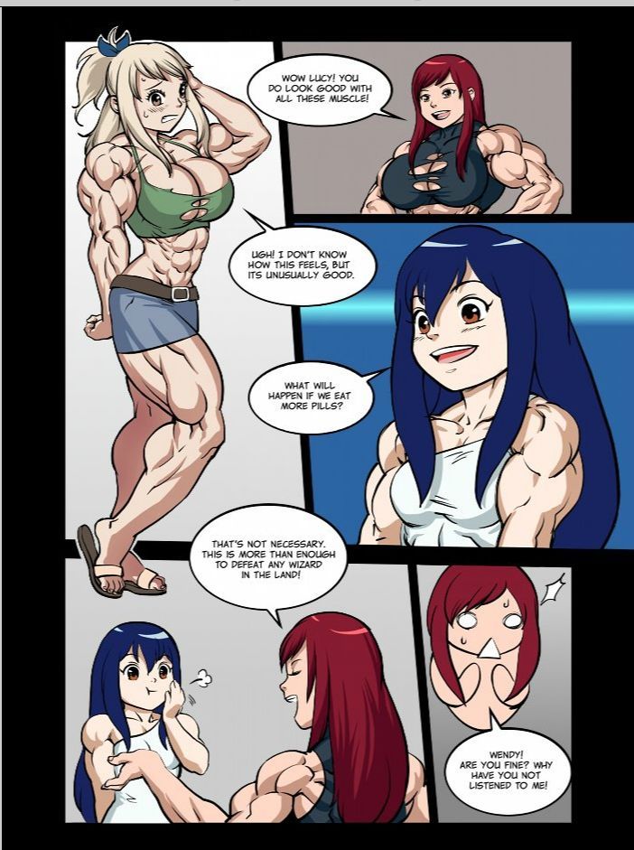 702px x 941px - Magic Muscle (Fairy Tail) - Hentai Comics