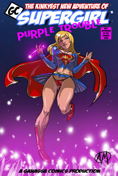 [ganassa (alessandro mazzetti)] supergirl: 紫 トラブル (superman)
