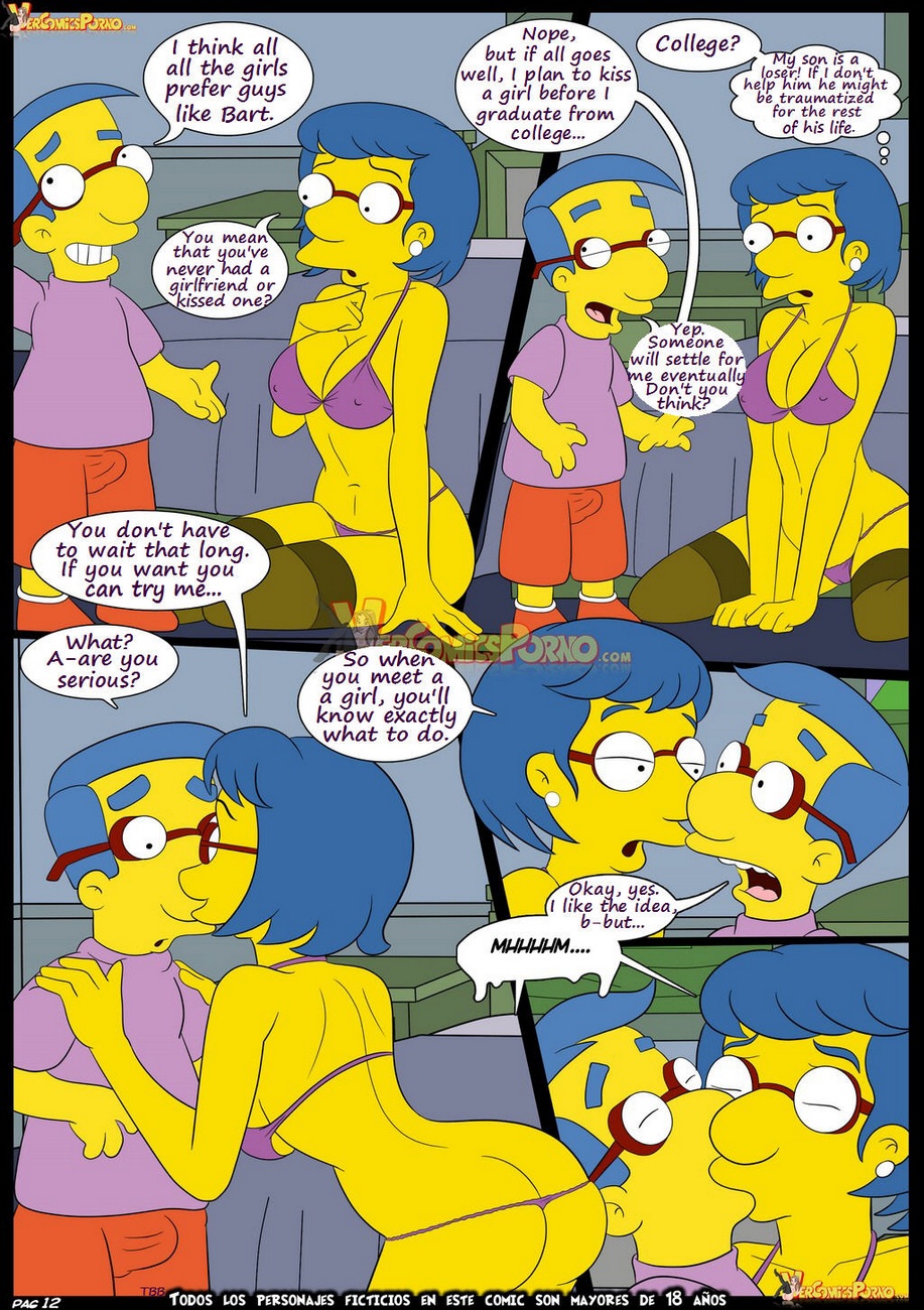 В Симпсоны 6 обучение с мама