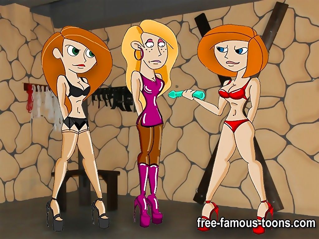 Kim possible famous cartoon redhead girl hidden orgy - part 14