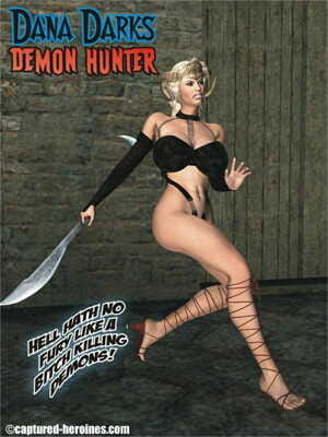 catturato eroine Dana oscuri – Demone Hunter