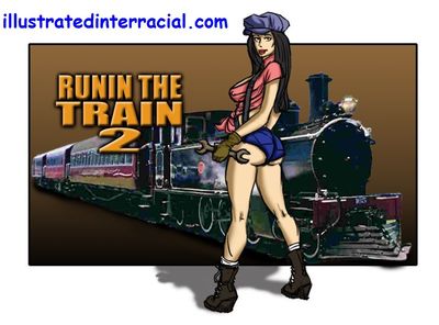 runnin um de trem 2 ilustrado interracial
