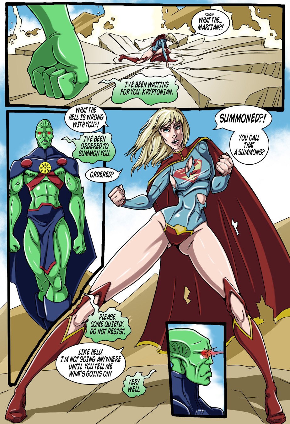 trong sự thật bất công supergirl phần 2