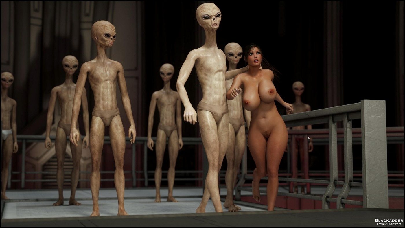 Erotic 3D Art (Blackadder) - Alien Nightmare