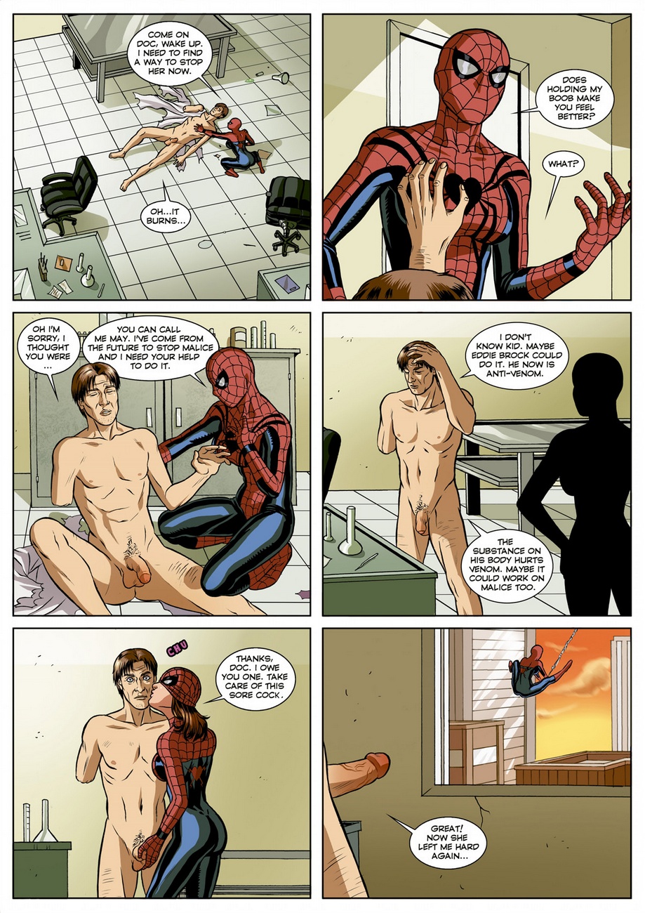 örümcek Adam Cinsel simbiyoz 1 PART 2