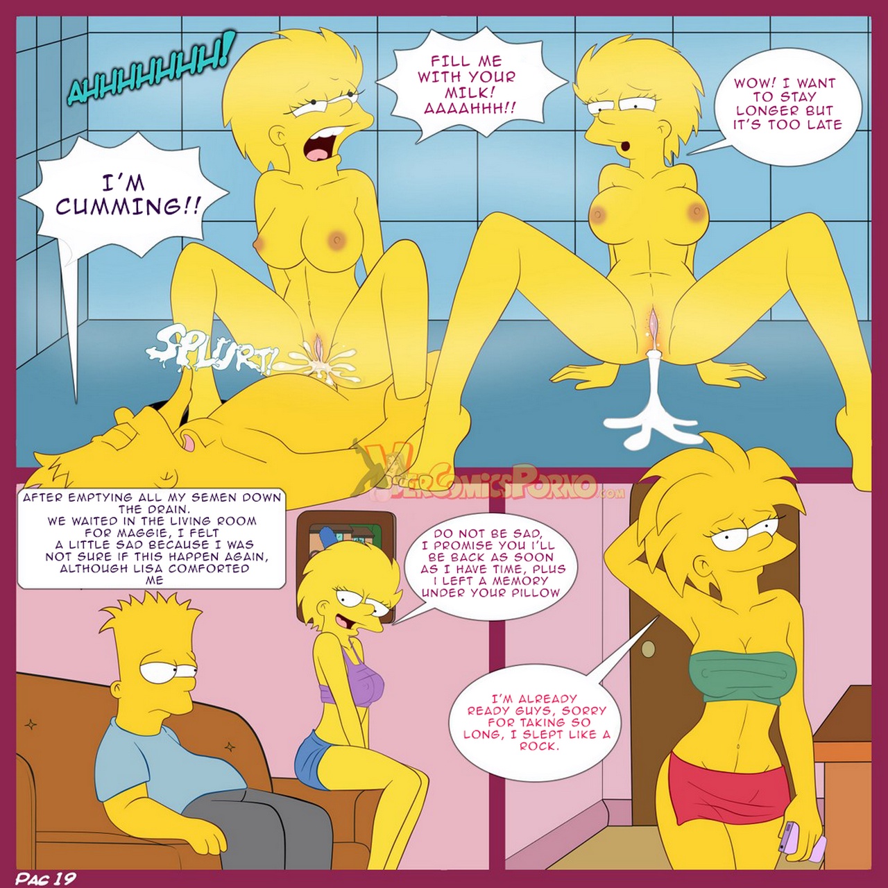 В Симпсоны 1 а :на странице: от В sisterch часть 2