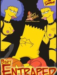 The Simpsons- Bart Entraped