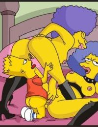w The simpsons Bart entraped