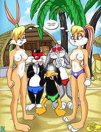 Pal Comix- Time Crossed Bunnies- Bugs Bunny