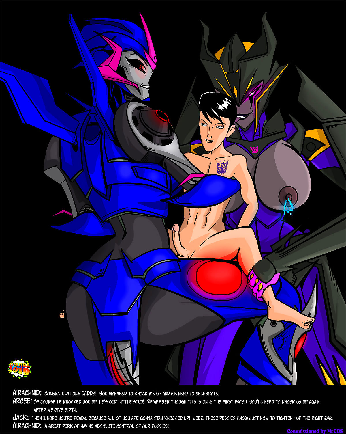 Everfire- Transformers Prime Insemination