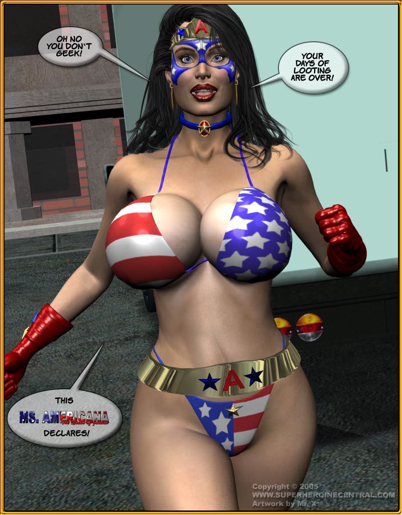 Bayan americana vs geek II – 3d Akıllı Silah