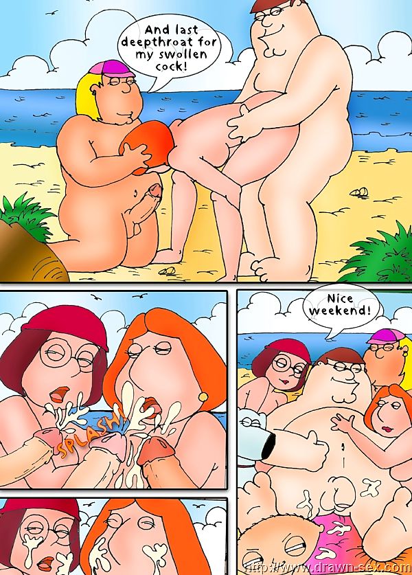rodzina Facet – Plaża play,drawn seks