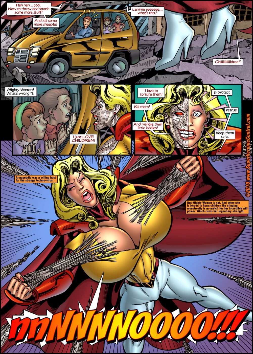 superheroinecentral puissant Femme le premier dans primaire cible