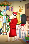Evgenmahlov Noel sürpriz Amerikan dad, Rick ve morty