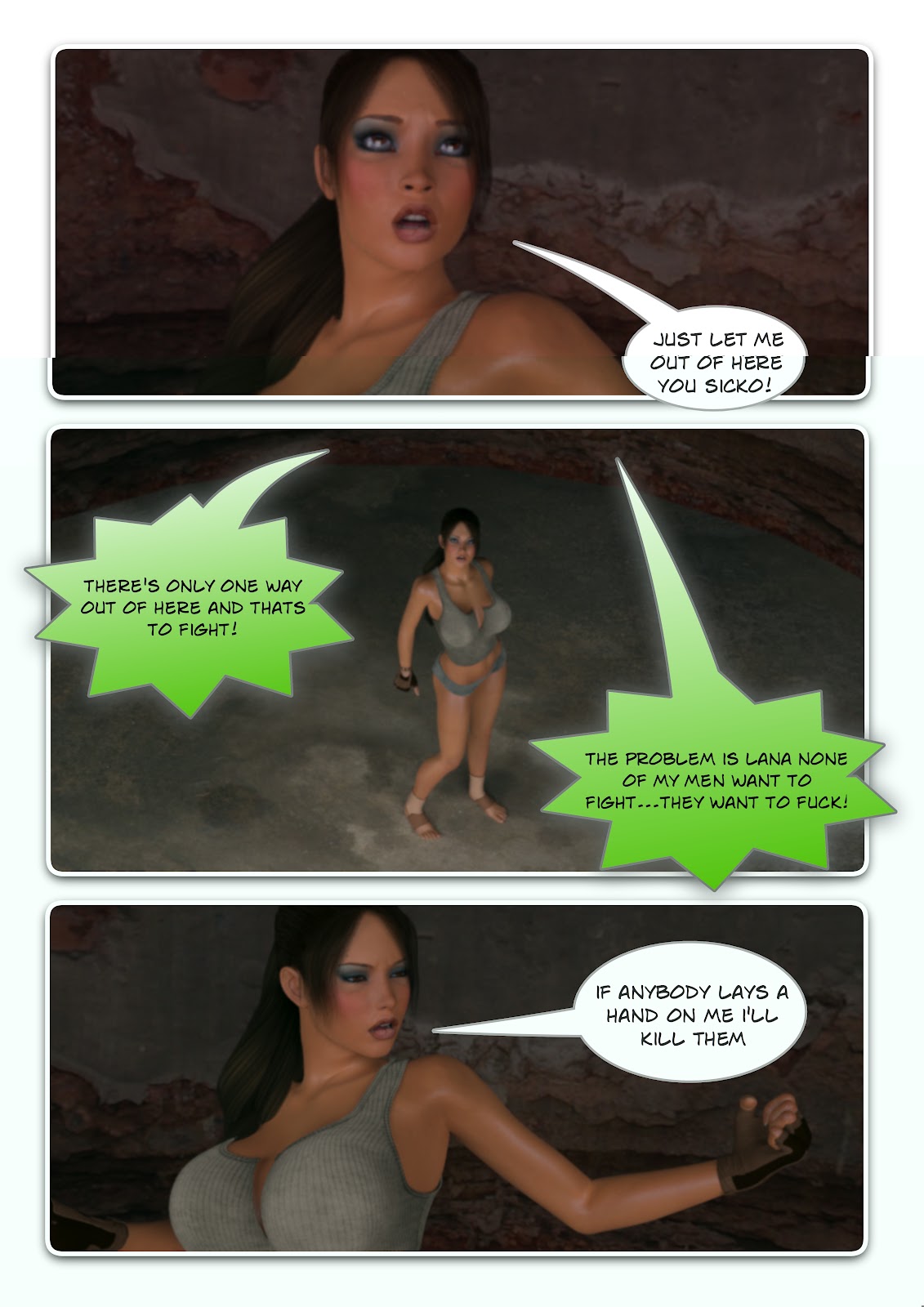 Lara Croft w pit
