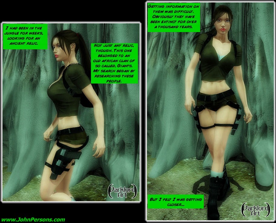 relique hunter Lara Croft darklord