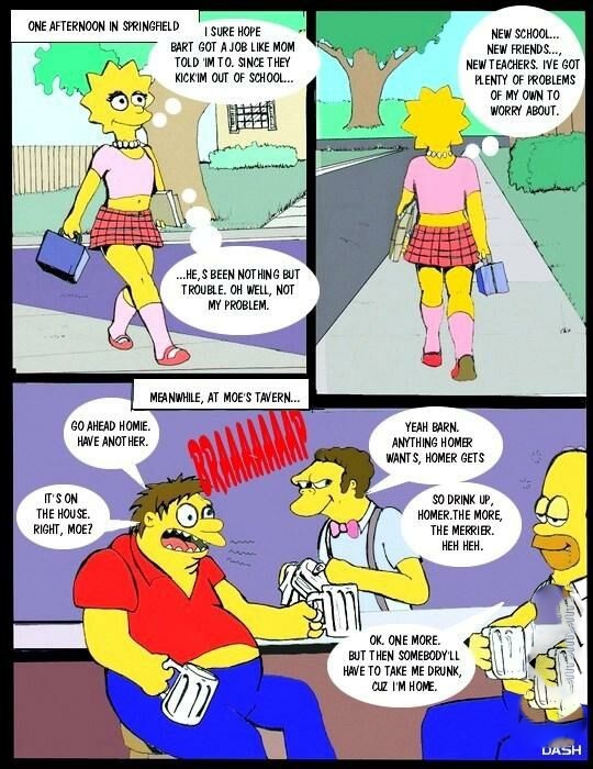 Simpsons - Bart\'s Lil\' sis