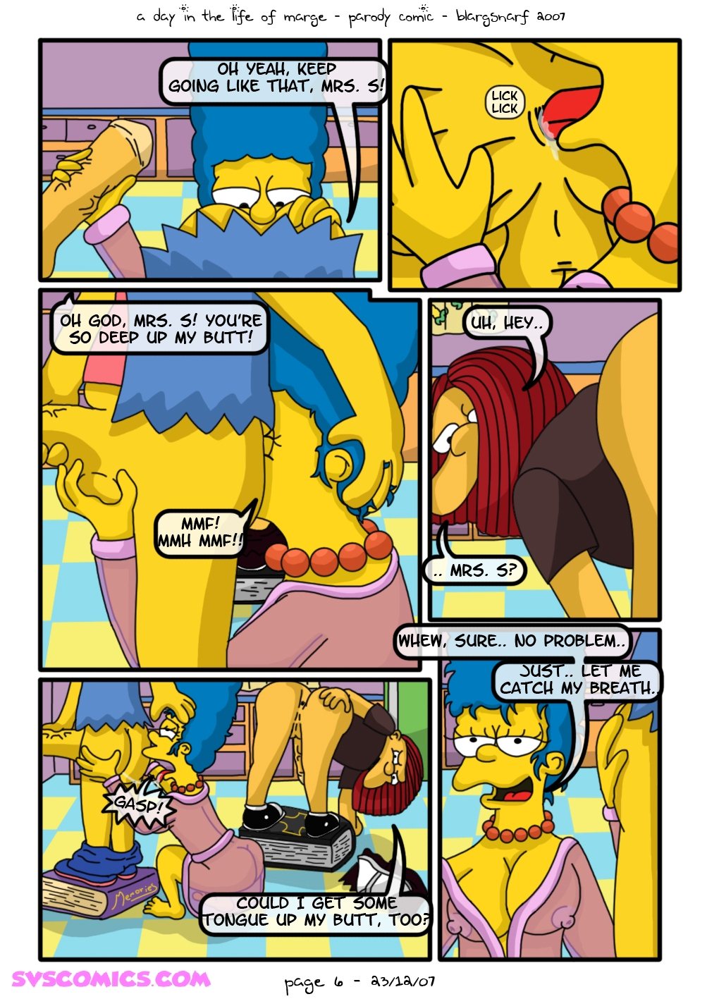 a 일 에 생활 의 marge (the simpsons)