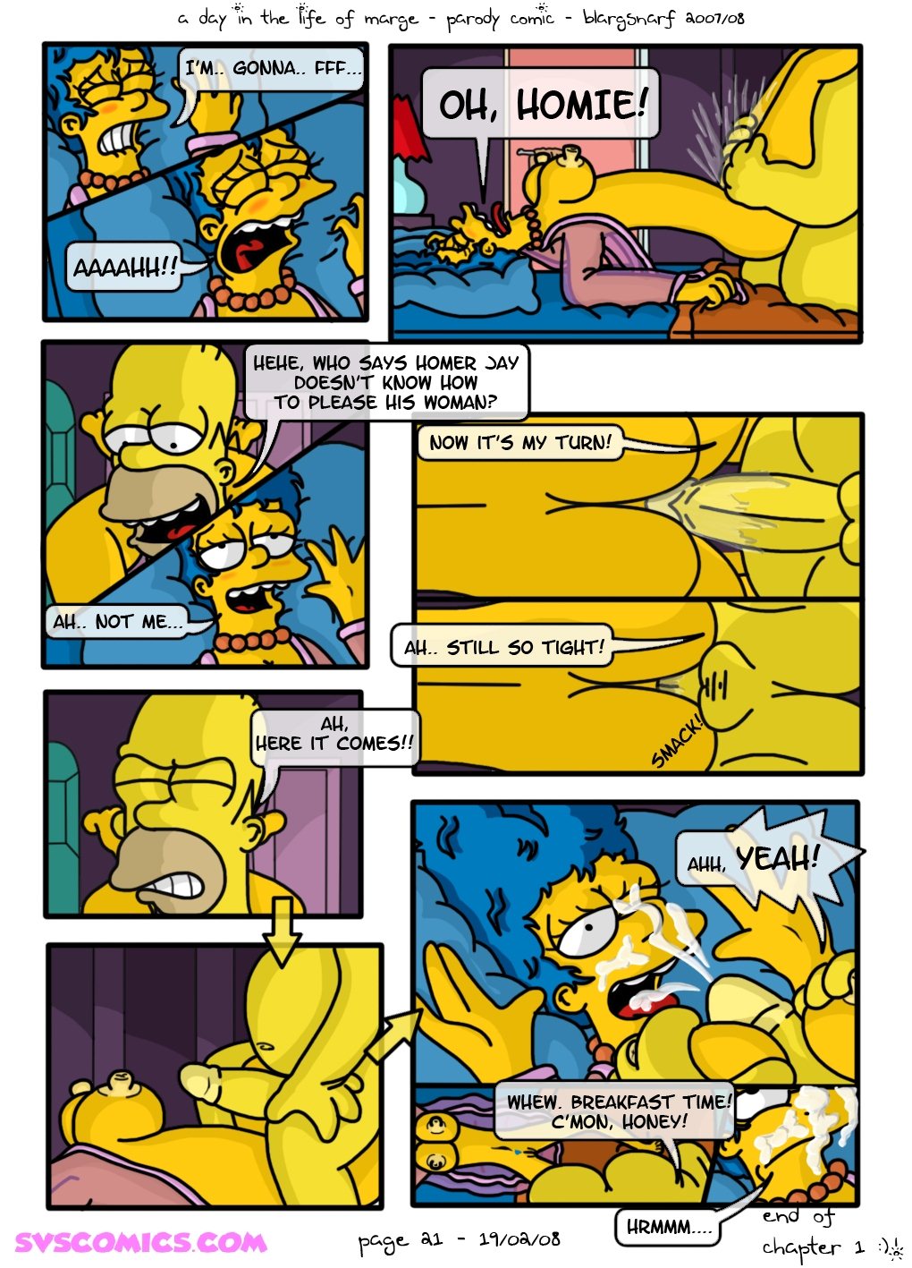 a 日 に 生活 の marge (the simpsons) 部分 2