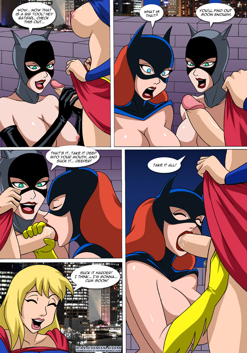 Batgirl supergirl justitie league