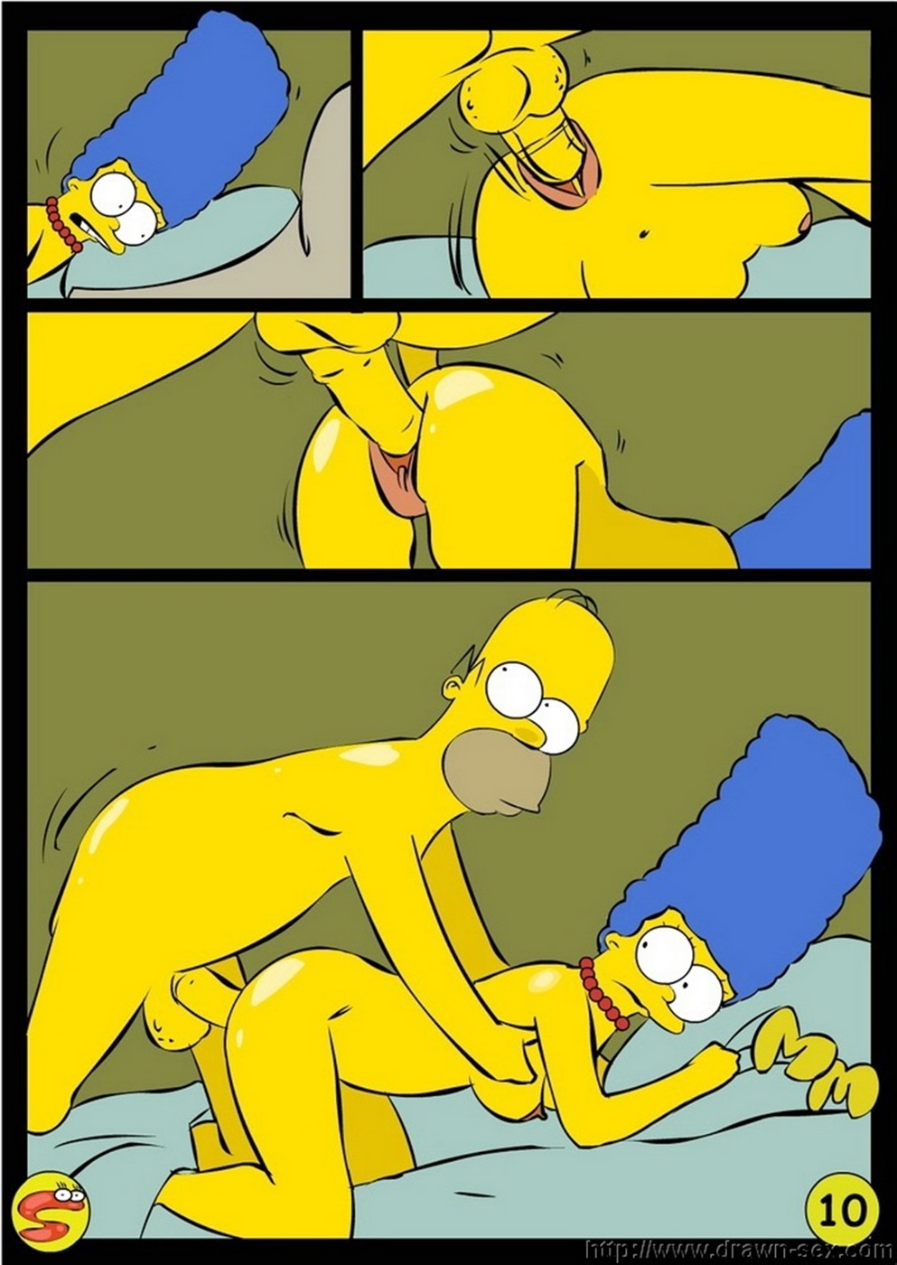 Witz simpsons gezeichnet Sex