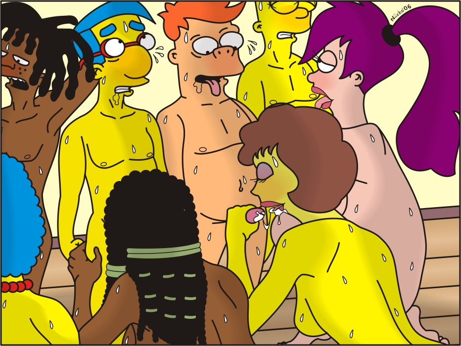 Simpson and Futurama- The First One