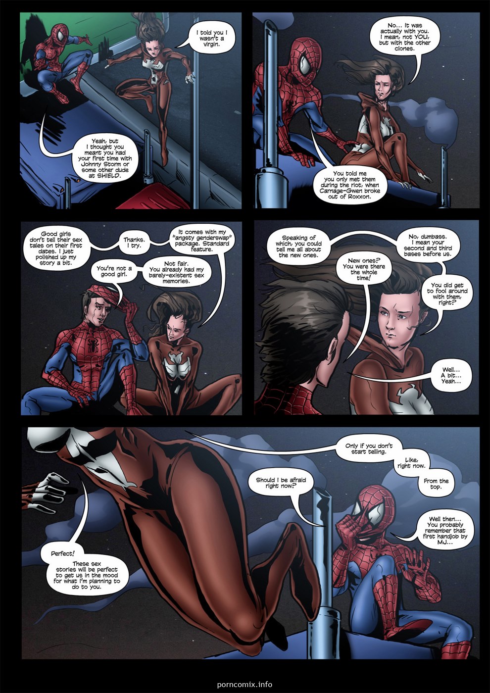 Spidercest 7- Spider-Man XXX