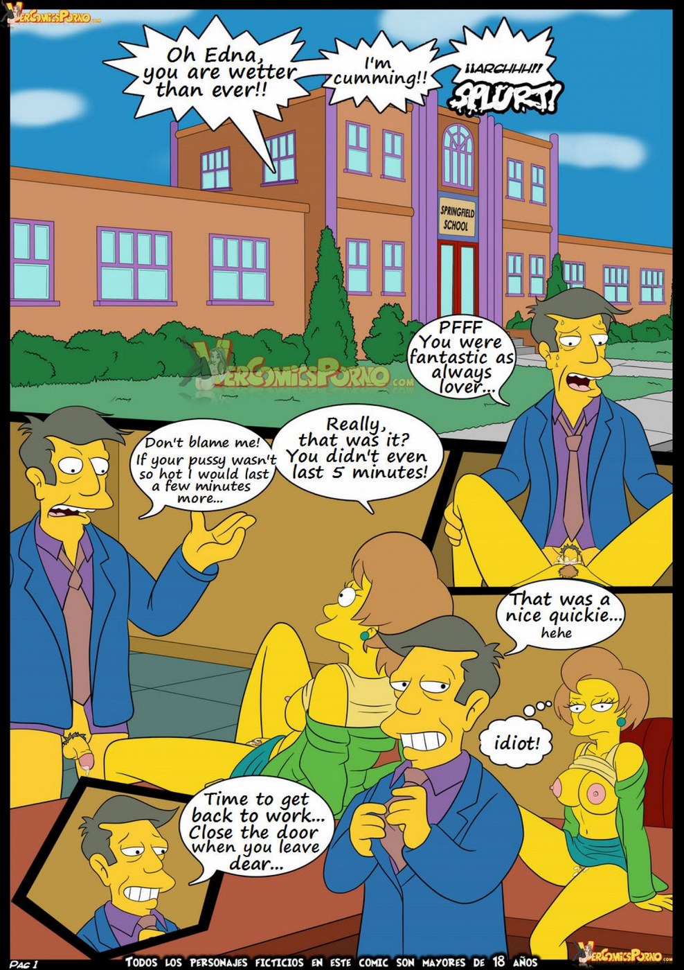 Los The simpsons 5 Nowy lessons, Croque