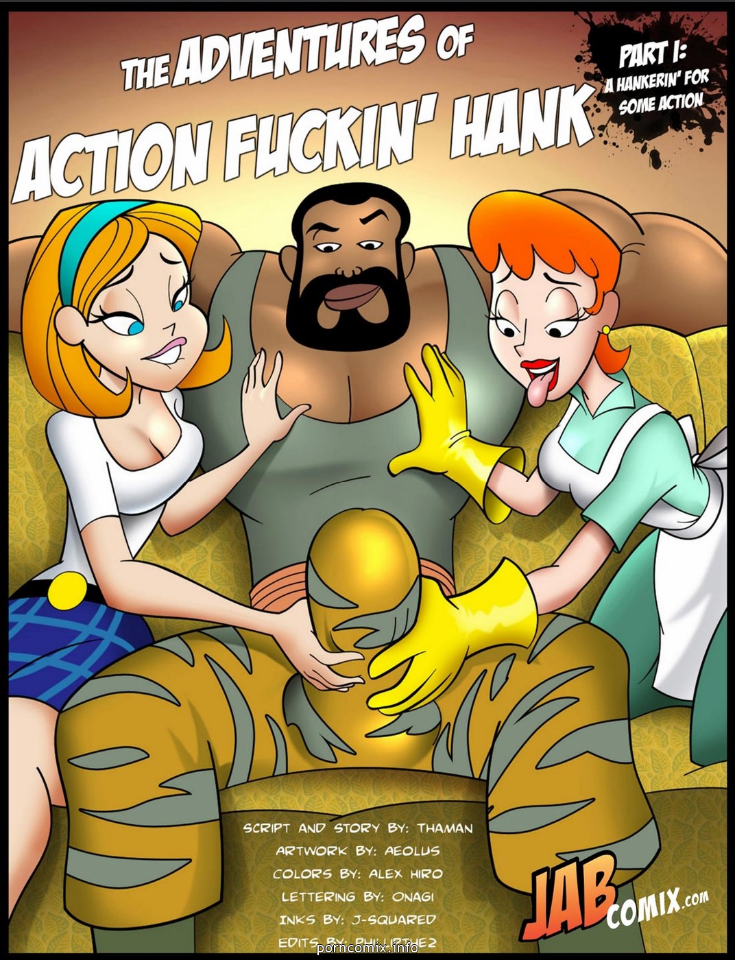 Jab Comix - Adventures of Action Fuckin\' Hank