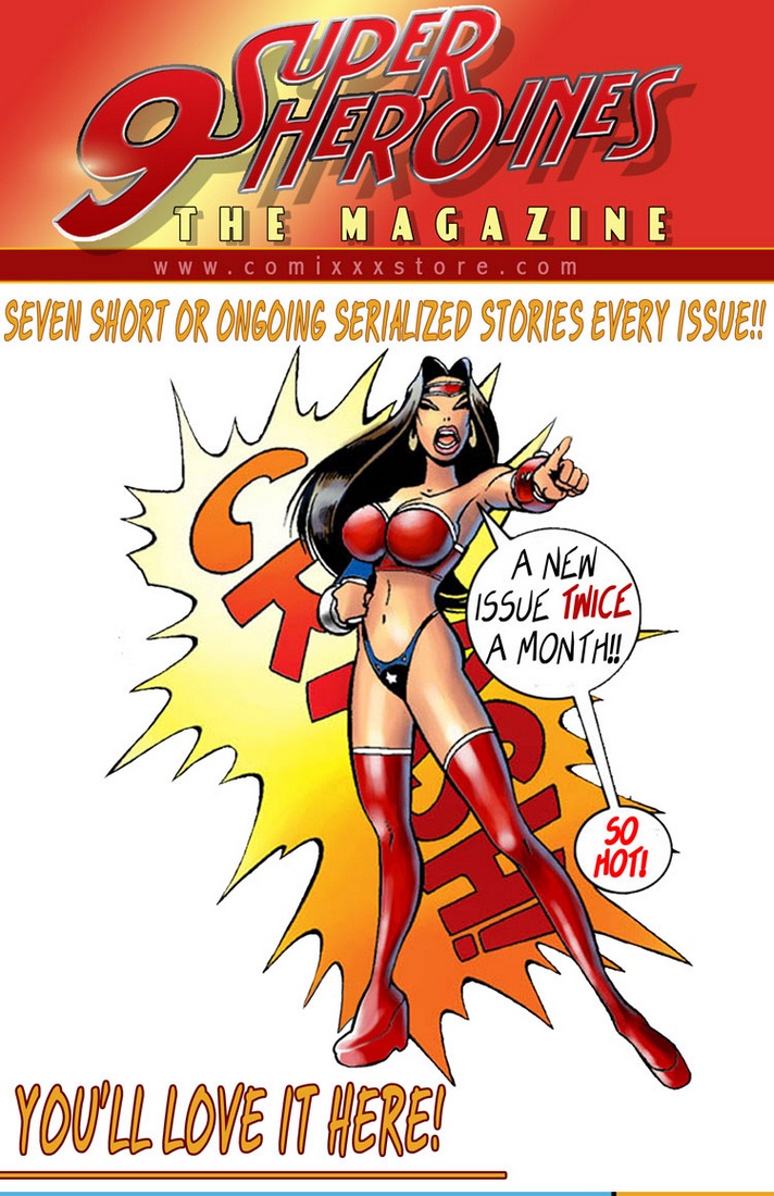 9 Super Heroines - The Magazine 9