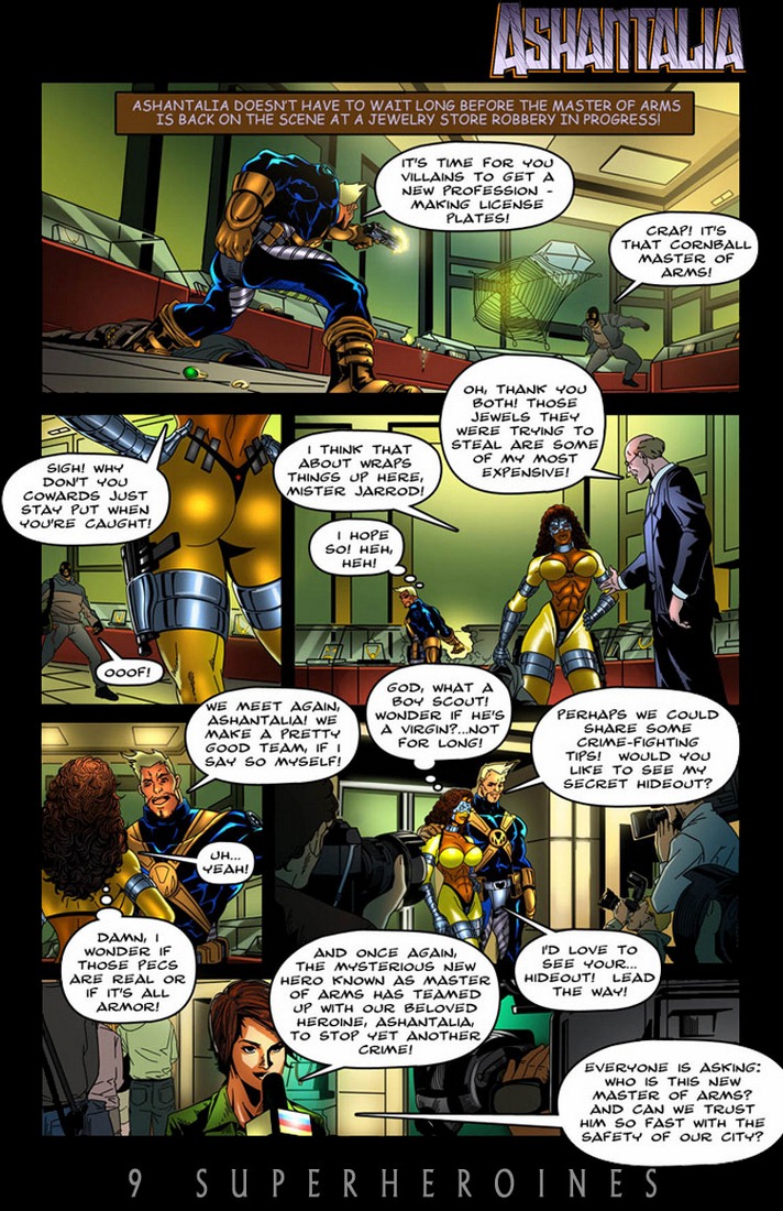 9 Super heroínas el revista 9 Parte 2
