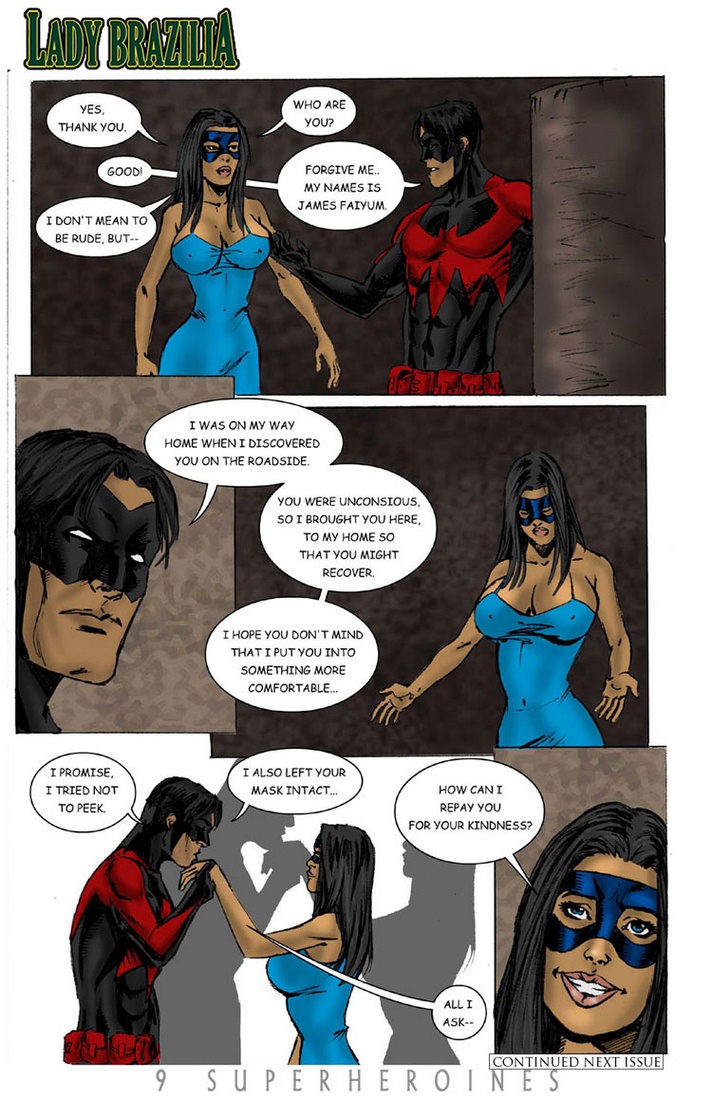 9 Super Heroines - The Magazine 9 - part 3