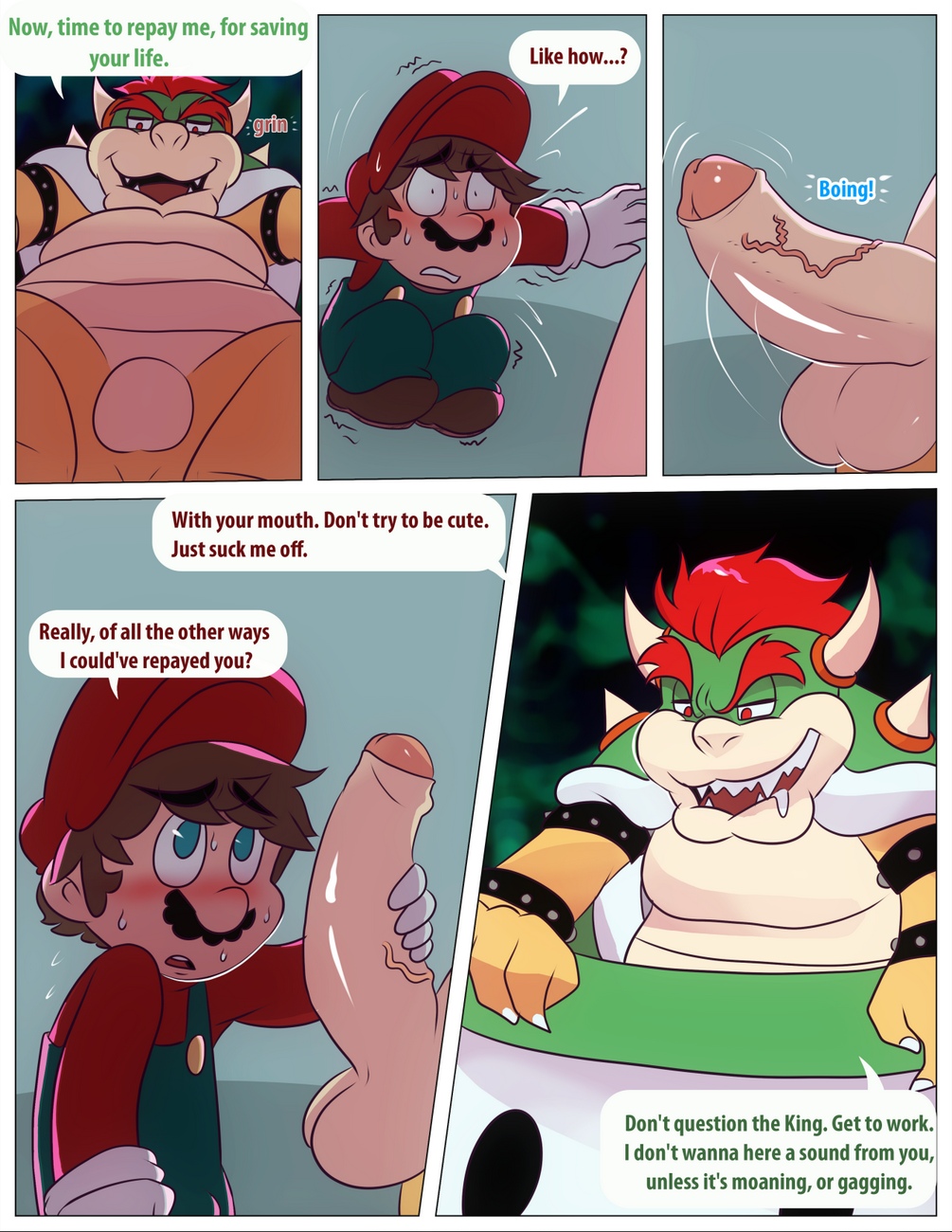 Марио и топливозаправщик