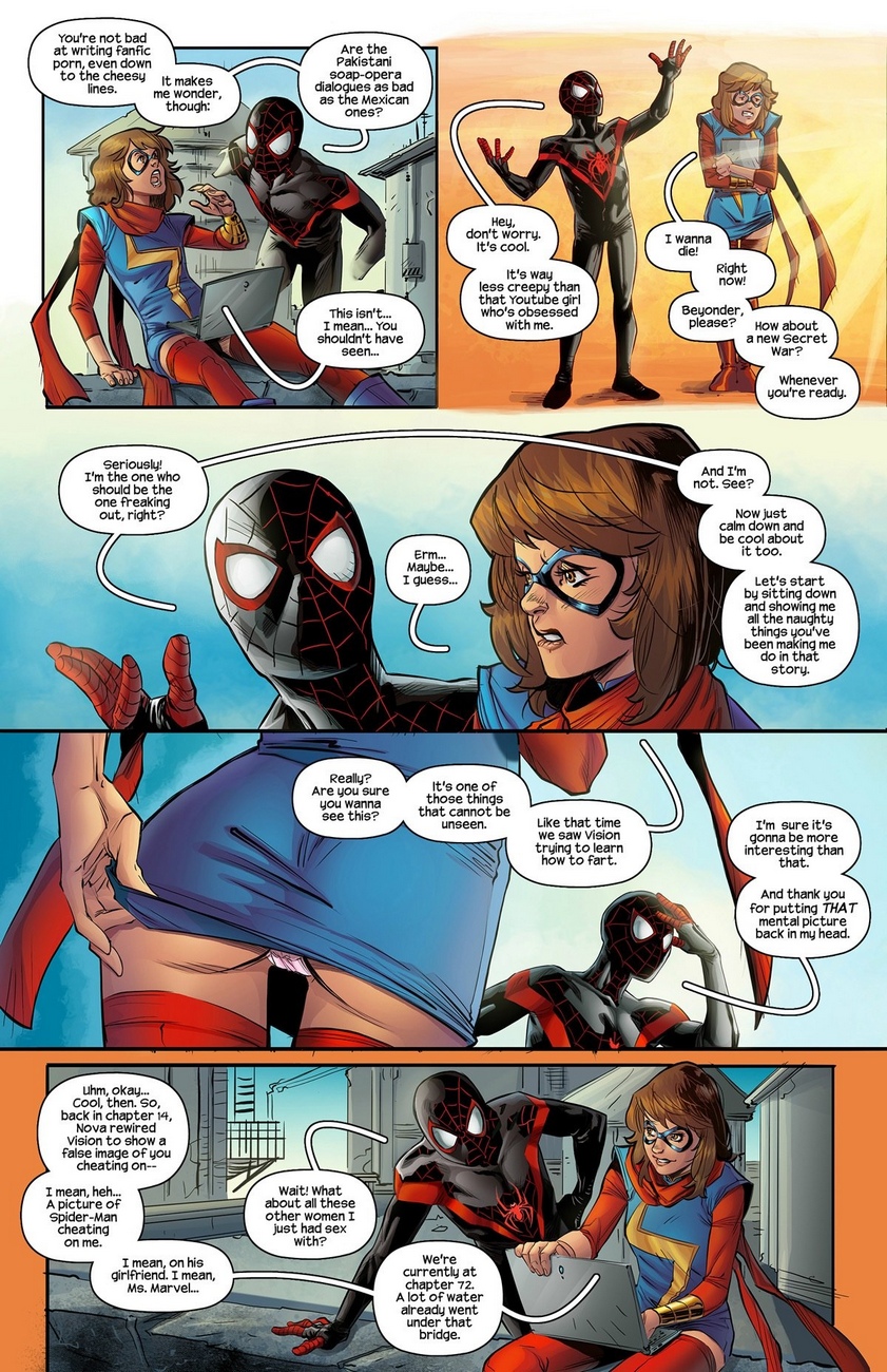 Ms Marvel Spider-Man