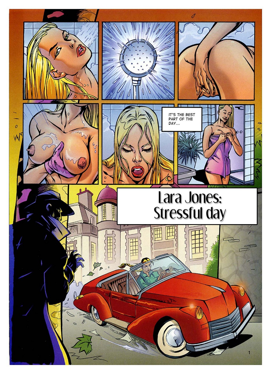 Lara Jones căng thẳng ngày