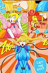 [Bill Vicious] Nintendo Fantasies - Peach x Samus (Metroid- Super Mario Bros.) [Sample]