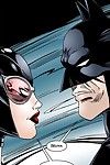 Batman przesłuchuje kobieta-kot