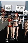 Fitness-Studio Mädchen